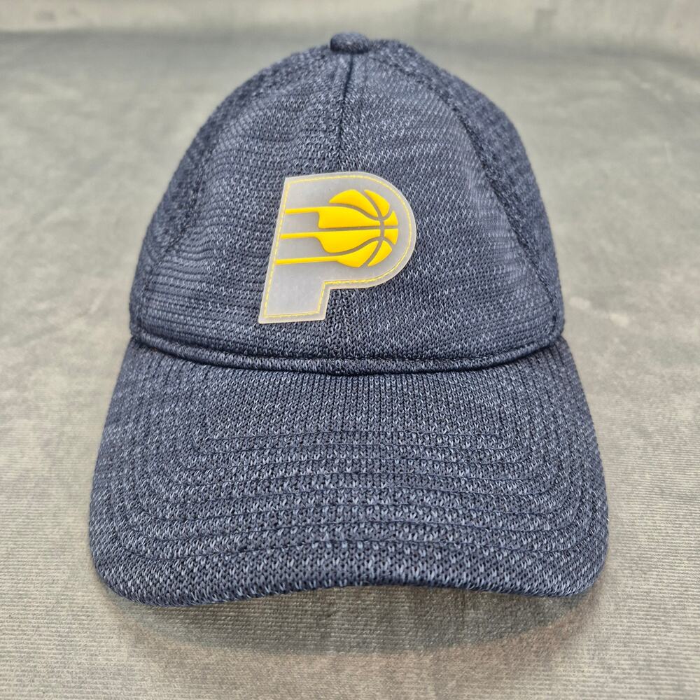 Indiana Pacers New Era Knit Mesh Adjustable Hat Navy & Yellow